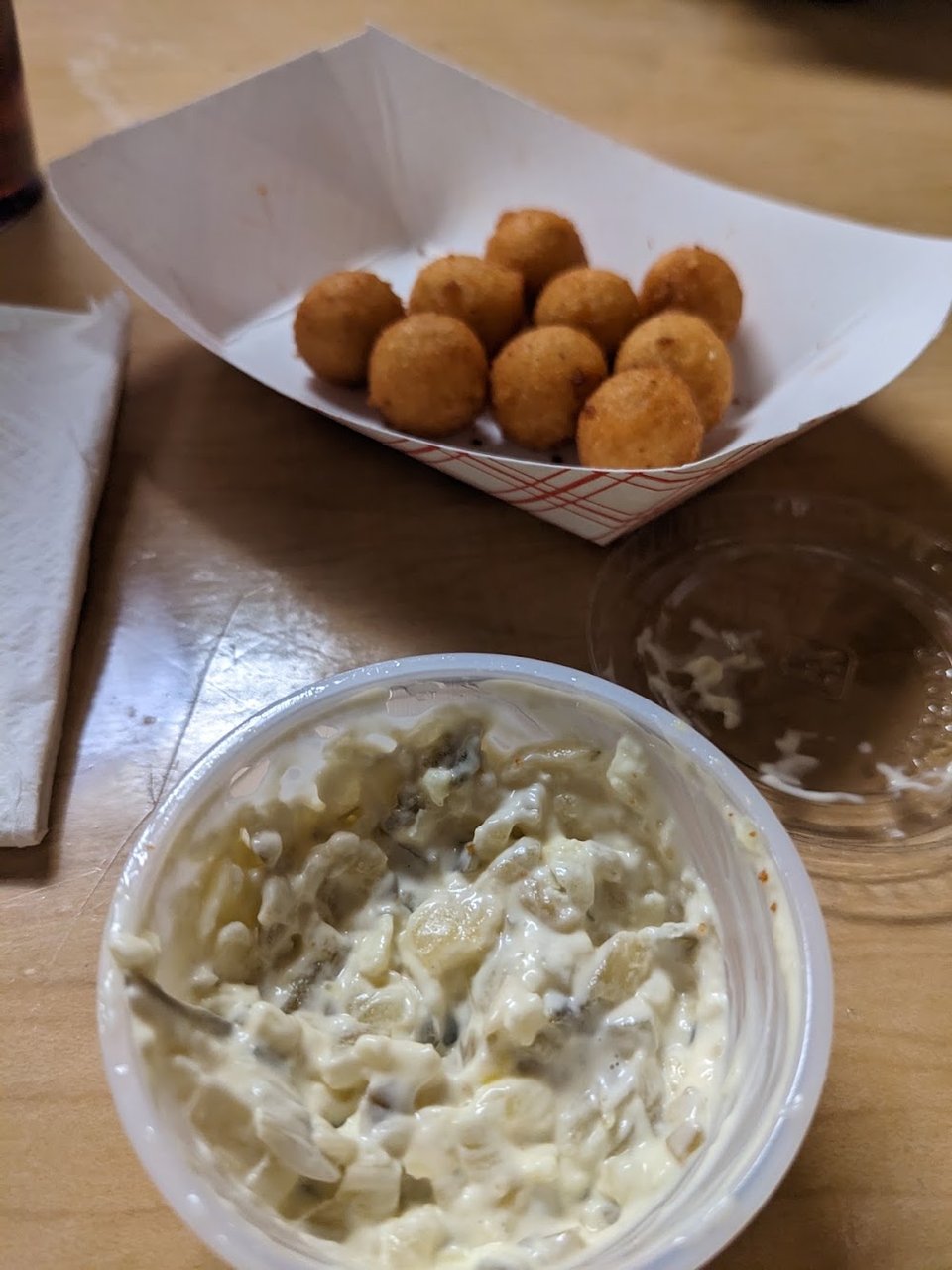 Hush Puppies and Tartar Sauce